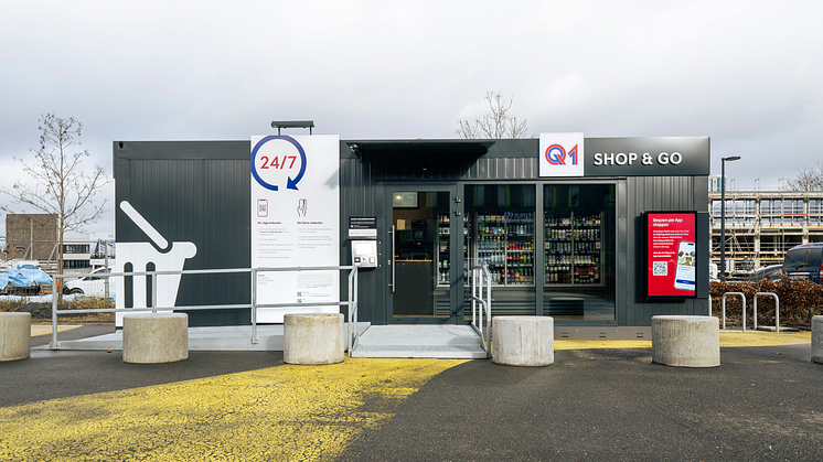Innovatives 24/7 Convenience Angebot mit Q1 Shop & Go