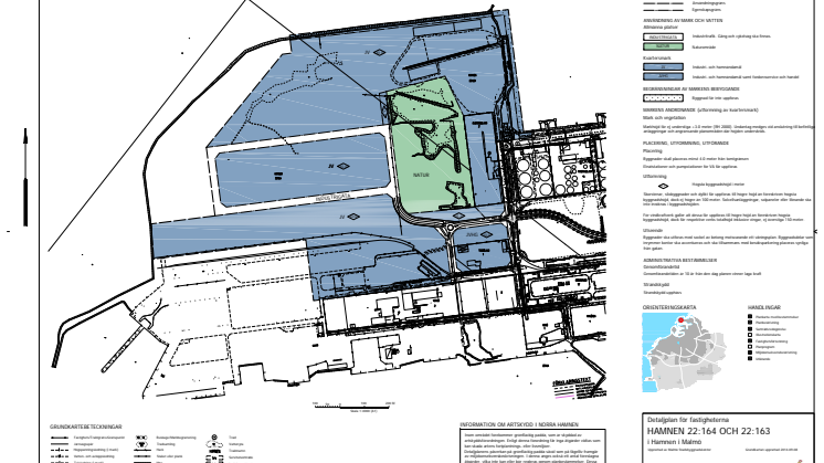 Detaljplanen för Norra Hamnen Industrial Park är antagen