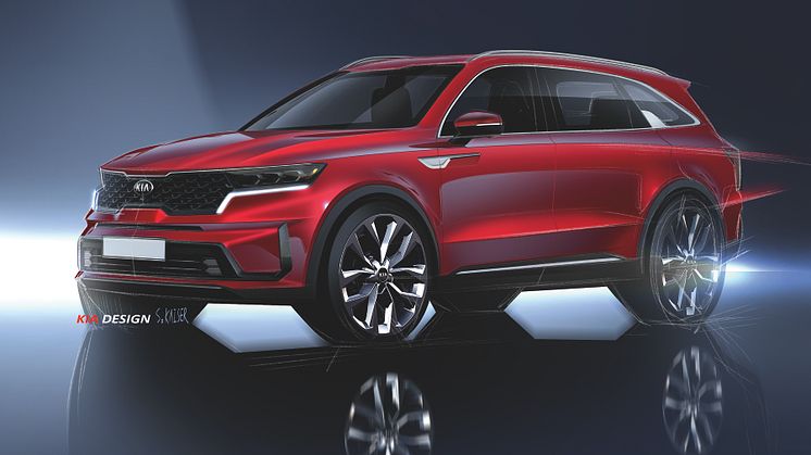 Her er den - KIAs helt nye Sorento, som forventes til Danmark i sensommeren 2020