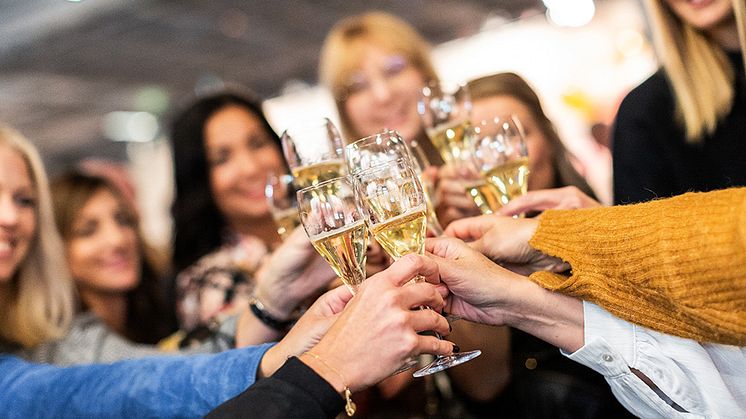 Lyckad premiär för Sveriges första stora bubbelevent