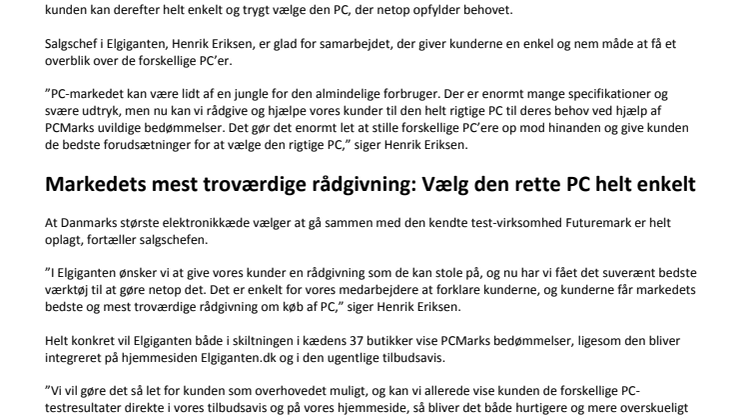 Nu bliver det endnu nemmere at vælge den rigtige PC