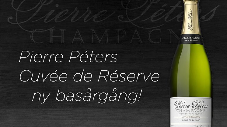 Pierre Péters Cuvée de Réserve – ny basårgång!