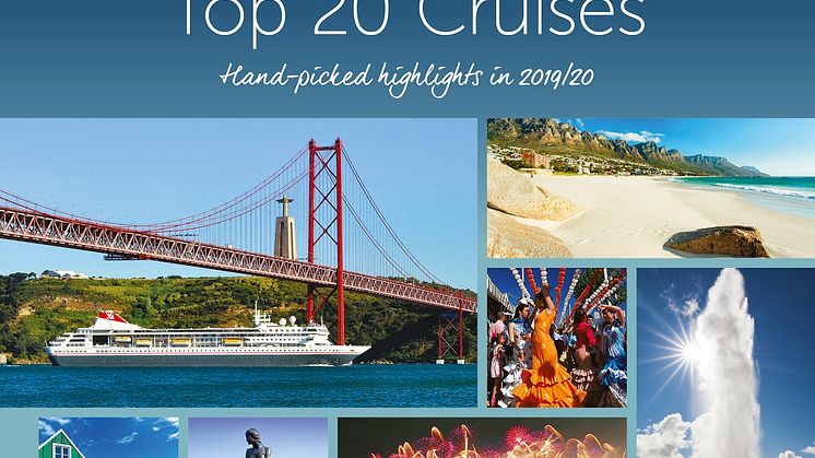 Fred. Olsen Cruise Lines reveals ‘Top 20’ hand-picked itineraries for 2019/20