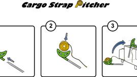 Cargo Strap Pitcher motverkar skador och olyckor