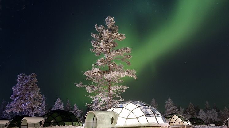 3. Glasigloo Kakslauttanen. 