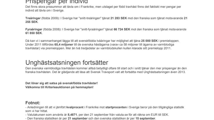 Frankrike vs. Sverige 