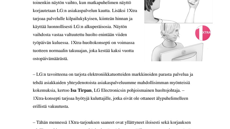 LG 1XTRA – PUHELIMEN RIKKOUTUNEEN NÄYTÖN NOPEA KORJAUS JA TOINEN NÄYTÖN VAIHTO KAUPAN PÄÄLLE