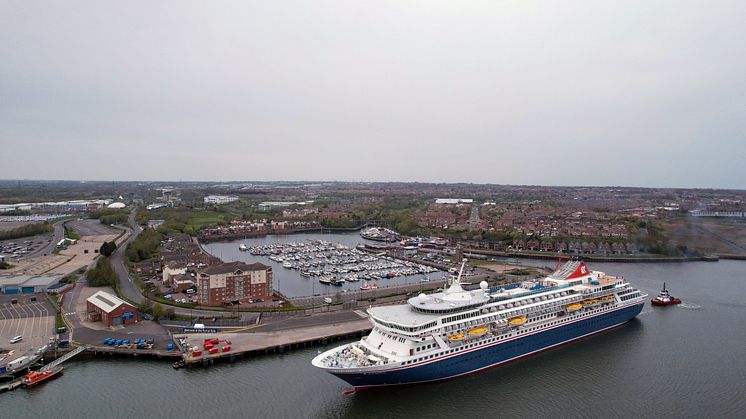 Fred. Olsen Cruise Lines returns to Newcastle for new season of cruising