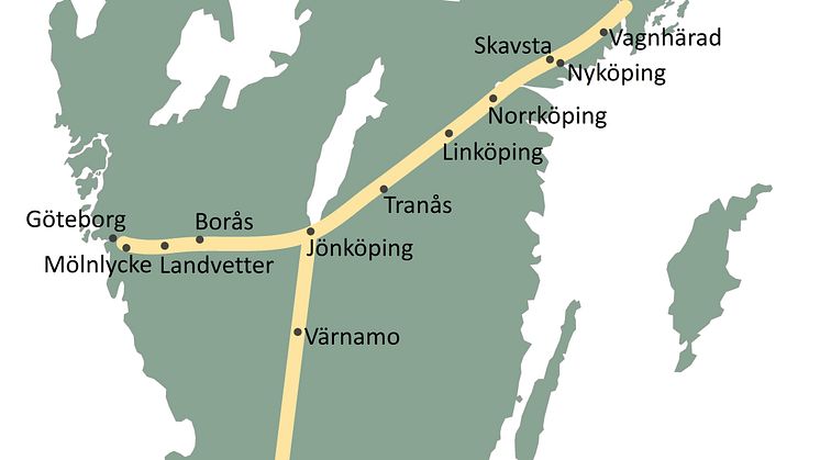 Sverigeförhandlingen kopplar bort sydöstra Sverige