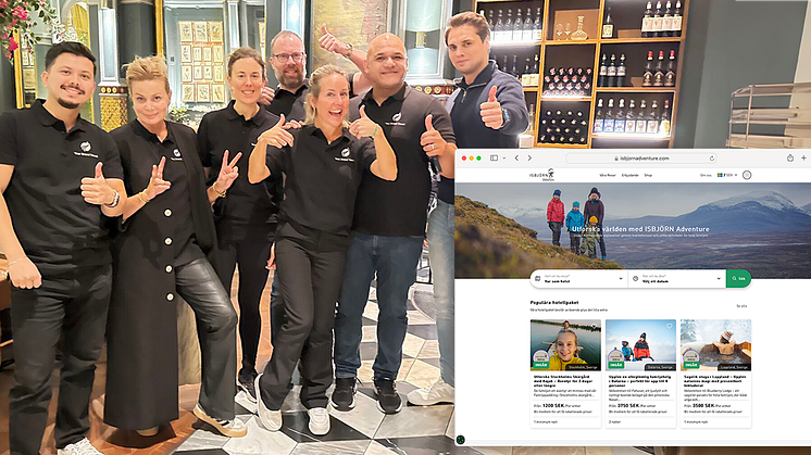 Teamet bakom Your Brand Travel är nöjda över sin första lansering tillsammans med Isbjörn of Sweden. 