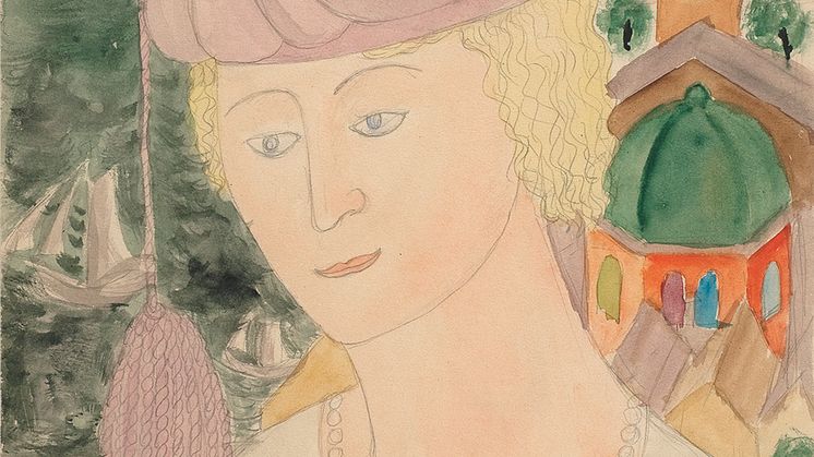 Hilding Linnqvist, Den rosafärgade hatten, 1920-tal