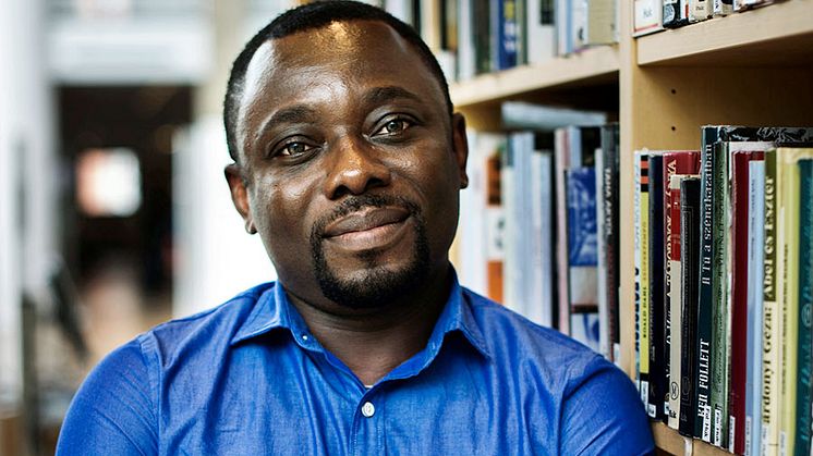 Jude Dibia är en av tre författare som gästar Författarscenen 19 oktober. Foto: Anna Wahlgren
