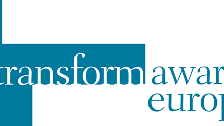 Bluewater wins at the 2015 Transform Awards Europe. 