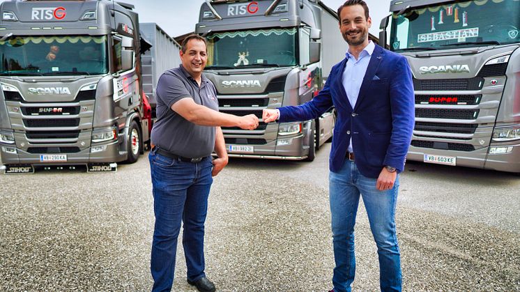 Auf den Kunden abgestimmt und stets bedarfsorientiert: Markus Gangl ist mit der Finanzierungsberatung der Scania Leasing sehr zufrieden.