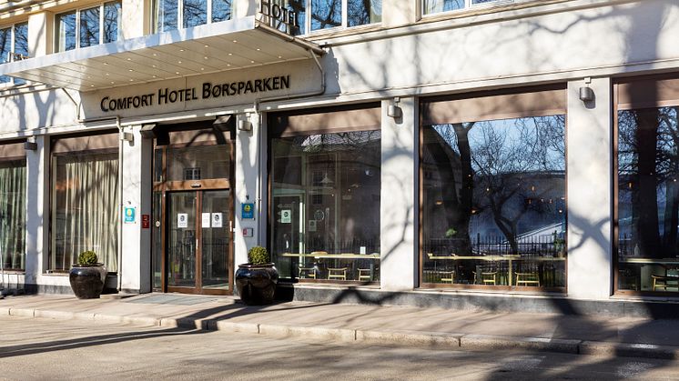 Norges viktigste hotell, Comfort Hotel Børsparken. 
