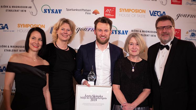 Restaurang Spill vinner Årets Skånska Miljö & Hållbarhetspris 2019
