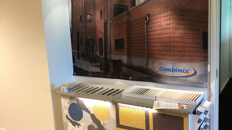 Showroom Fasadgruppen Combimix