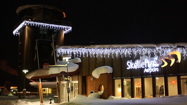 Skellefteå Airport växer