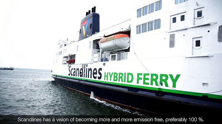 Scandlines' hybridfærge - Vejen mod et bæredygtigt Danmark