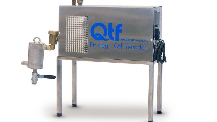 QTF underhållsavgasare med magnetitfilter