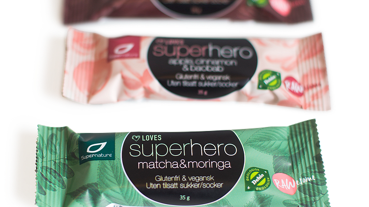 Superhero-barer