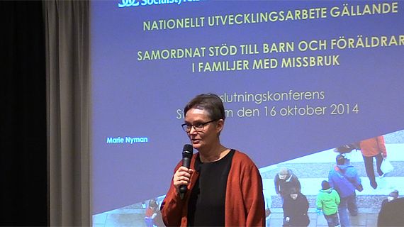 Fem kommuners utvecklingsarbete om samordnat stöd till barn och föräldrar i familjer med missbruksproblematik