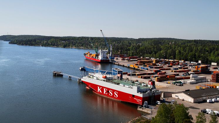 Södertälje hamn.