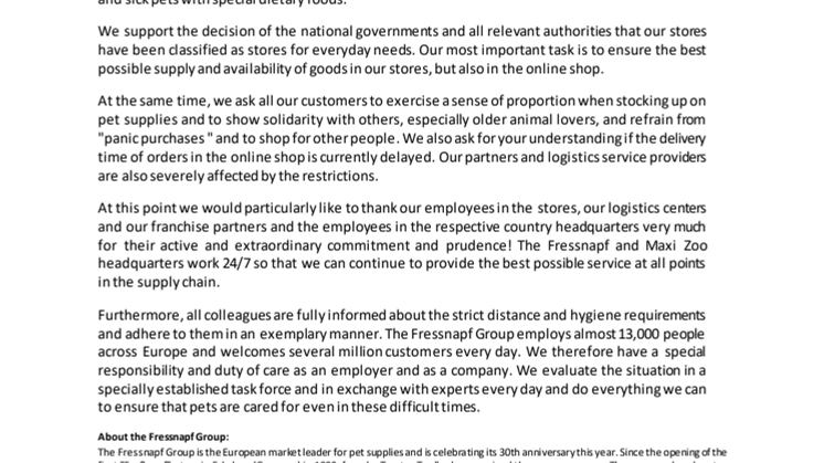 Press Release in English