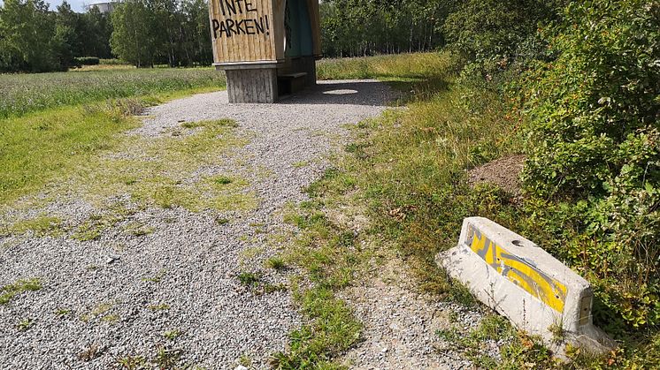 "Förstör inte parken"