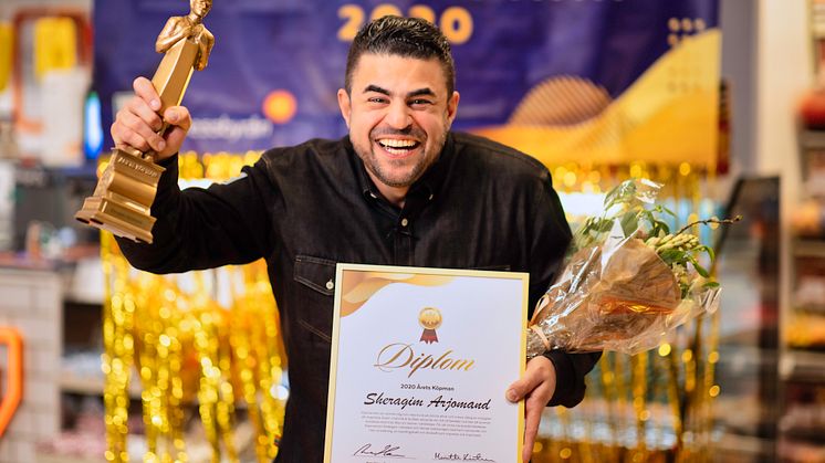 Sheragim Arjoman, Årets köpman 7-Eleven 2020.