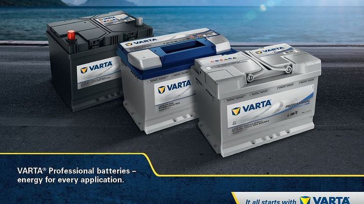 VARTA lanserar EFB-teknik för att matcha nya trender inom fritidssegmentet
