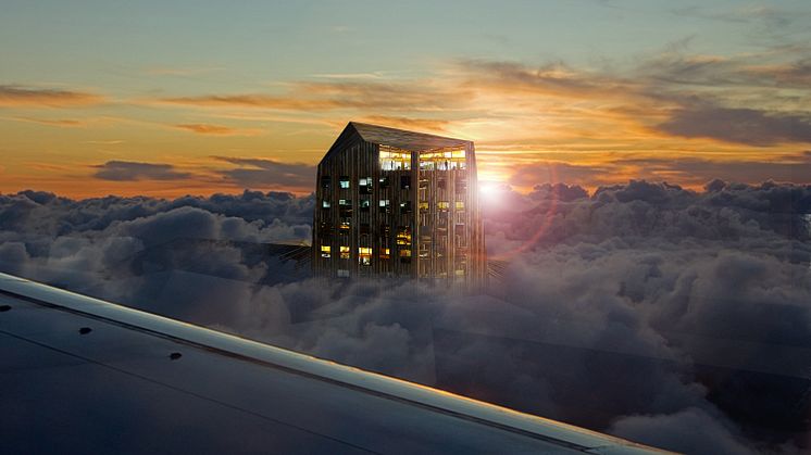 Nytt landmärke med hotell, skybar och handelsplats blir Norrlands häftigaste byggnad