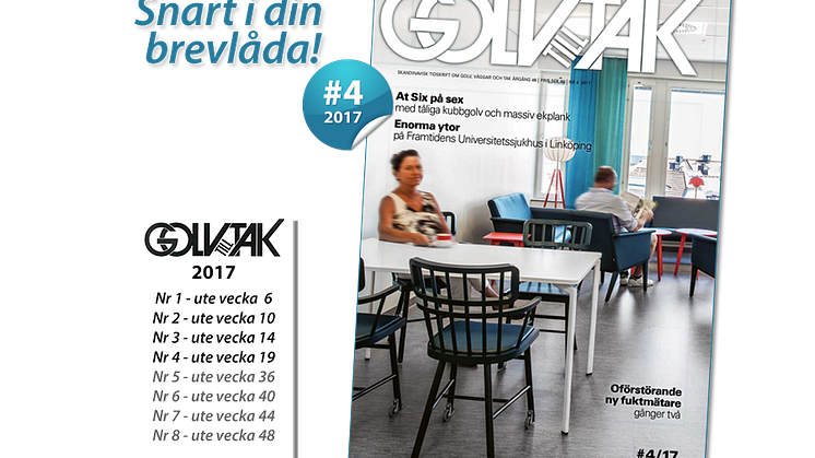 Senaste nytt om golv i Golv till Tak nr 4