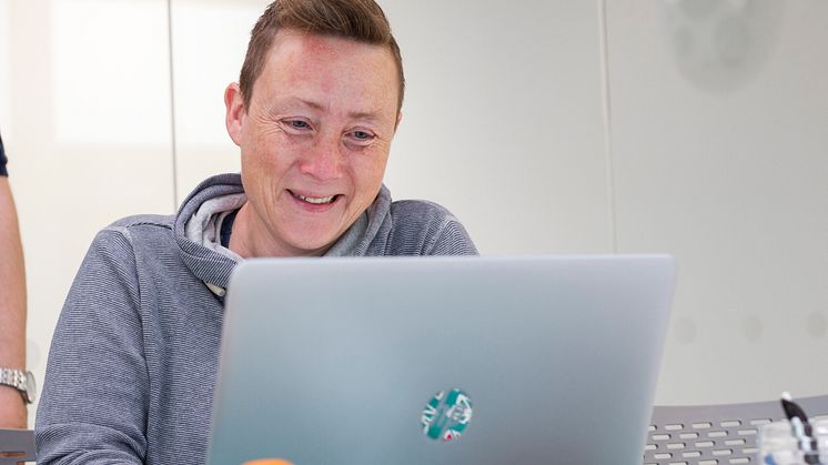 Blanche Engberg är IT-arkivarie i Helsingborgs stad 