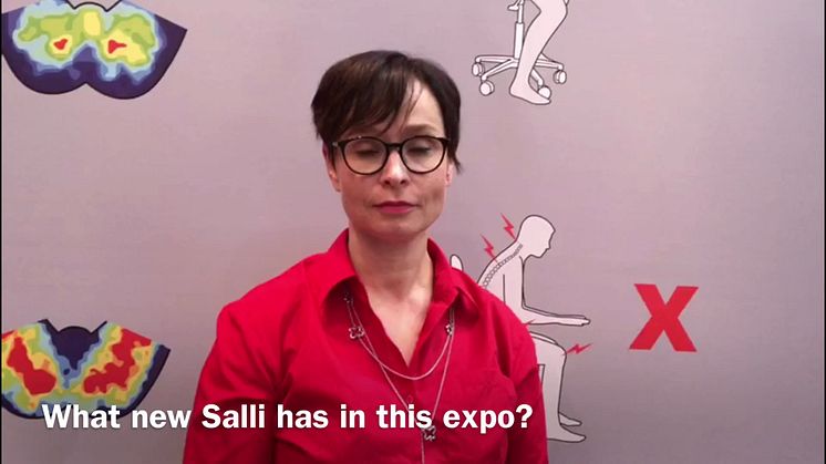 Salli´s Export Manager Sari Hintikka-Varis reports from Medica 2017