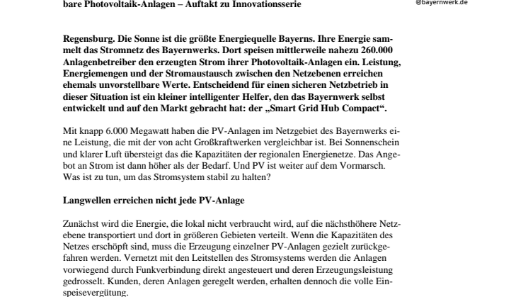 Smart Grid Hub Compact: Klein, aber oho