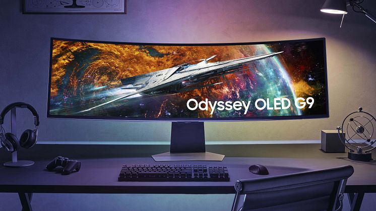 OLED-pelaamisen uusi aikakausi – Samsung julkaisi uuden Odyssey OLED G9 -pelinäytön