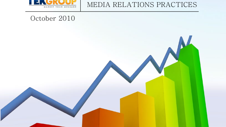 TEKGROUP's 2010 Social Journalism Survey
