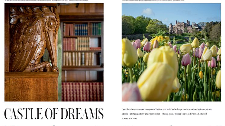 Slottet uppmärksammas med reportage i brittiska "The Telegraph"