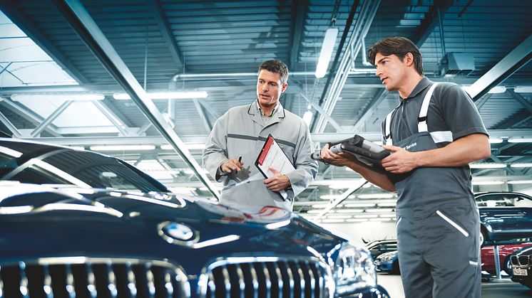 En ny-serviceret BMW forurener mindre, når den forlader det autoriserede værksted