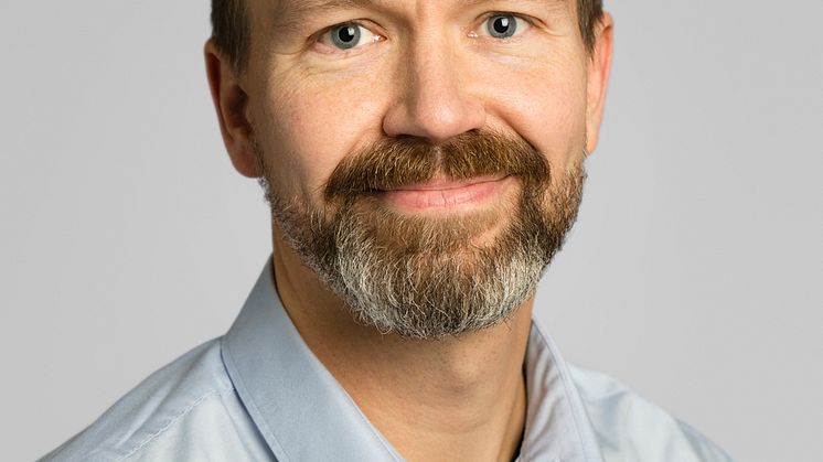 Oskar Laurin, chef Regionbibliotek Stockholm, kulturförvaltningen, Stockholms läns landsting. Foto Anna Molander