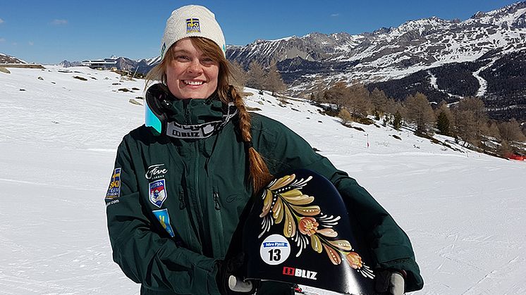 Britta Backlund, Rättviks SLK. Foto: Svenska Skidförbundet