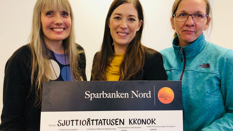 Utdelning Sparbanken Nord - Framtidsbanken 