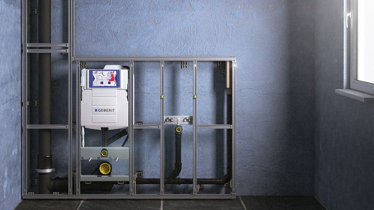 GIS - Geberit installationssystem, steg 1