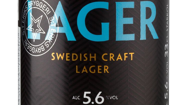 S:t Eriks Lager - bryggeriets första burk på Systembolaget