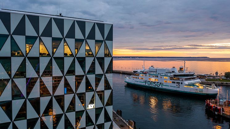 Fastighetsbolaget Wihlborgs i Helsingborg är en av de kunder som nappat på Öresundskrafts negativa utsläppsverifikat. Foto: Wihlborgs