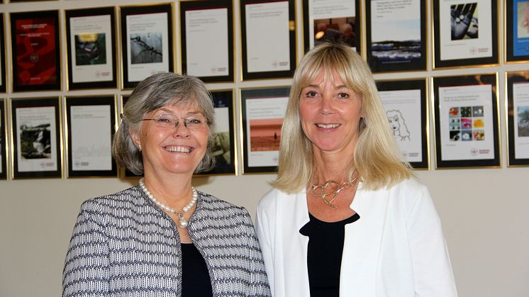 Marie Birge Rönnerfält och Eva Norman - författare till boken Reflektion som arbetsutveckling