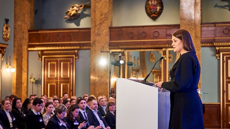 Norwegian Minister for Fisheries and Ocean Policy Cecilie Myrseth