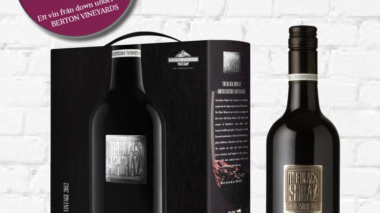 Världspremiär för The Black Shiraz Box