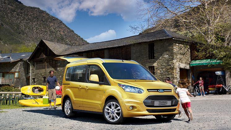 Ford med ny 5- og 7-seters Tourneo Connect 